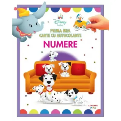 Disney Bebe, Prima mea carte cu autocolante, Numere