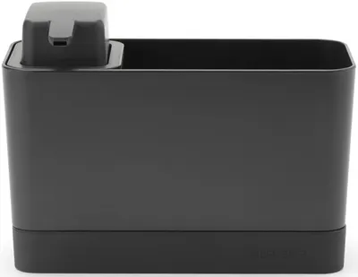 Organizator pentru chiuvetă cu dozator de săpun lichid Brabantia - Dark Grey, gri