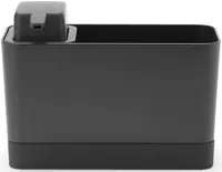 Organizator pentru chiuvetă cu dozator de săpun lichid Brabantia - Dark Grey, gri