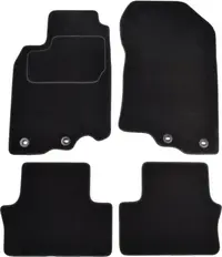 Covorase auto (set, velur, 4 bucati, culoare negru) HONDA INSIGHT dupa 2009