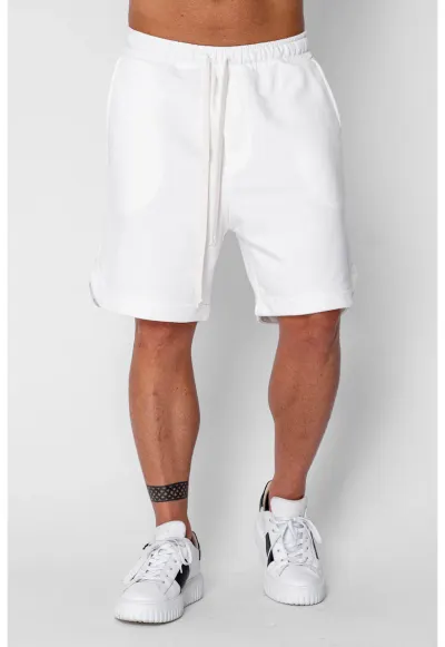 Pantaloni scurti Kobe Oversized Off White 21476 - Alb