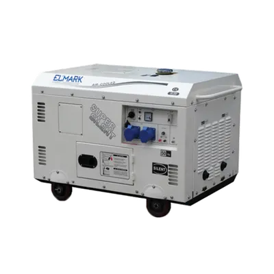Diesel Generator El-Dg10/9.5se 9.5kw With Canopy