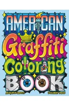 American Graffiti Coloring Book