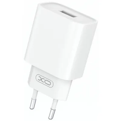 Incarcator Retea XO Design CE02D, 18W, 3A, 1 x USB-A, Alb