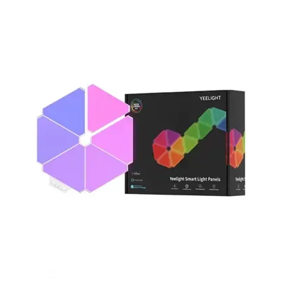 Panouri luminoase modulare inteligente+Extensie Yeelight Smart Light Panels, LED, RGB, 16 milioane culori