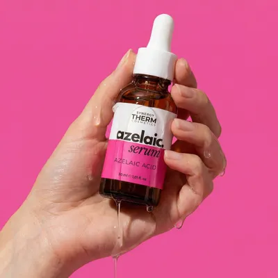 Ser anti-roșeață, Azelaic Serum, ser cu 10% Acid Azelaic scade petele hiperpigmentare și iluminează tenul
