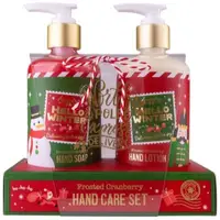 Accentra Hello Winter Frosted Cranberry set cadou de Crăciun de maini parfum Frosted Cranberry