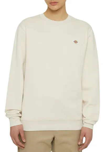 Bluza din amestec de bumbac cu logo discret