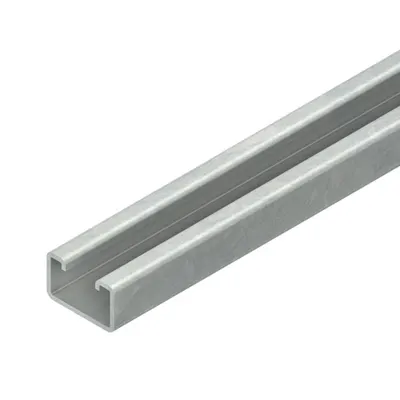 Sina C 2994/6 BO – profil 50x30 mm, deschidere 22mm neperforat, otel brut zincat