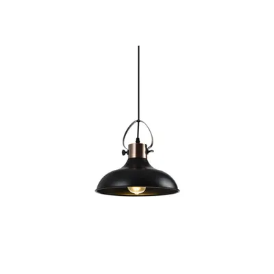 Lampa tavan - Ceiling fixture MEES,2363,AC220-240V,50/60Hz,1*E27, IP20, Diameter 30 CM,single,black
