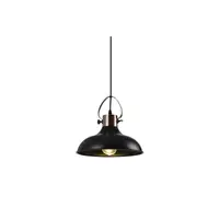 Lampa tavan - Ceiling fixture MEES,2363,AC220-240V,50/60Hz,1*E27, IP20, Diameter 30 CM,single,black