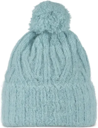 Șapcă BUFF - Knitted Beanie Nerla Pool, albastru deschis