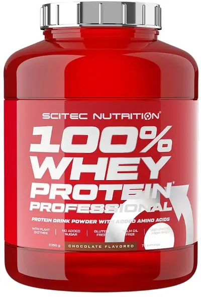 100% Whey Protein Professional, cheesecake cu lămâie, 2350 g, Scitec Nutrition