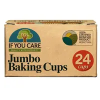 Hartie de copt briose nealbita (fara clor) compostabila jumbo 24buc If You Care
