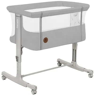 Pătuț pentru bebeluși 3 în 1 Lionelo - Aurora, Beige Sand