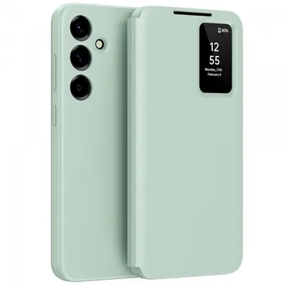 Husa pentru Samsung Galaxy A57 5G, Techsuit, SmartView, Verde, Resigilata