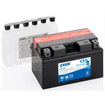 Baterie motocicleta Exide Agm 8.6Ah 12V ETZ10-BS