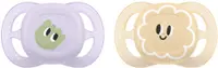 Suzete Philips Avent Ultra Start - 0-2 luni, cu cutie, 2 buc, ochi, pentru fată, new