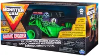 Masinuta cu telecomanda Spin Master Monster Jam - Geep Grave Digger, 1:24
