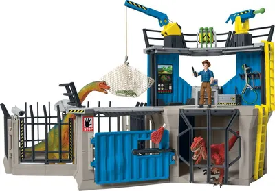 Set de joaca - Schleich - Marea statie de cercetare a dinozaurilor