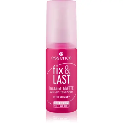 essence Fix & LAST MATTE spray de fixare si matifiere make-up 50 ml