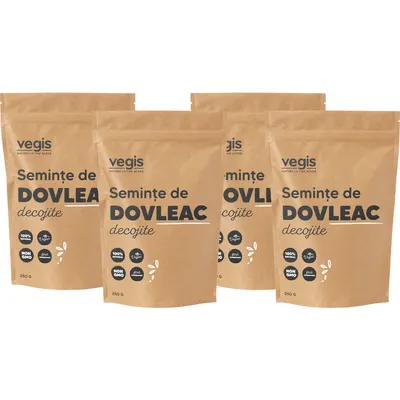 Pachet Seminte de Dovleac Decojite 1kg (4 x 250g)