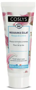 Masca bio iluminatoare pentru ten normal si mixt cu extract de crin, 75ml, Coslys