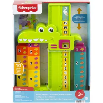 Jucarie educativa Fisher Price - Aligatorul cu adunari