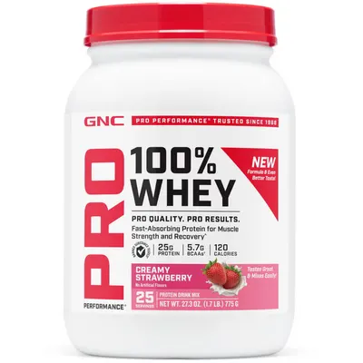 Proteina din Zer cu Aroma de Capsuni Testata Antidoping Pro Performance 775g