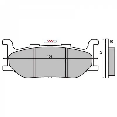 Placute frana (Sinter) Majesty 400 T-Max 00- 03 XJ 600