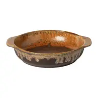 Farfurie maro adâncă din gresie Poterie – Casafina