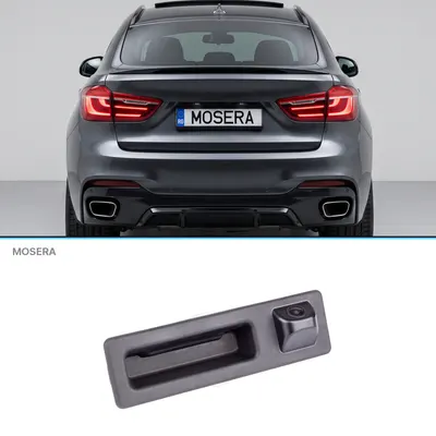 Cameră marșarier BMW X6 2013-2017 în mâner AHD 1080P NTSC MOSERA