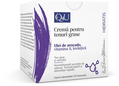 Crema cu levantica pentru tenuri grase, 50ml, Tis Farmaceutic