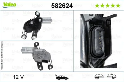 Motor Stergator Spate Potrivit Cupra Ateca; Seat Arona, Ateca, Ibiza V, Mii; Skoda Citigo, E-Citigo, Fabia Iv, Kamiq, Octavia Iv, Scala; Vw Golf Alltrack Vii, Golf Sportsvan Vii 08.11