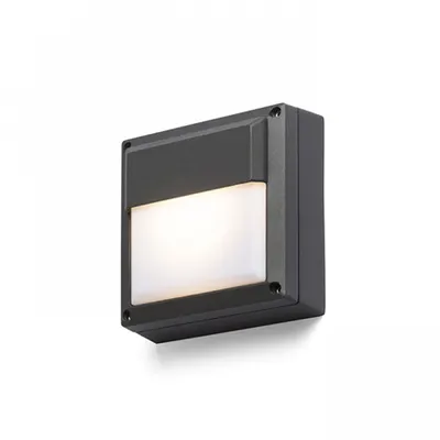 DELTA 145 Corp de iluminat aplica gri antracit 230V GX53 9W IP54