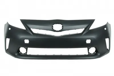 Bara (fata, cu gauri pentru lampa de ceata, cu gauri pentru lumini de zi, cu orificii pentru spalarea farurilor, grunduit, certificat CAPA) potrivit TOYOTA PRIUS + ZVW40 10.11-05.16