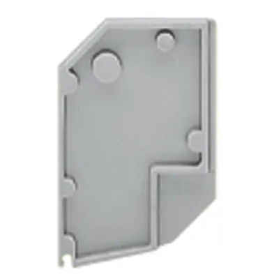 End plate; orange