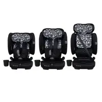 Scaun auto pentru copii i-Size 76-150 cm Cosatto On The Go Silhouette cu sistem Isofix si Top-Tether, pliere compacta, geanta de transport