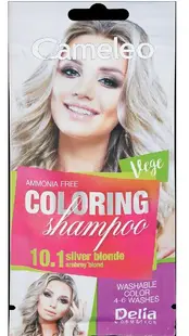 Delia Cameleo Șampon colorant la plic , 10.1 Silver Blonde, 40 ml