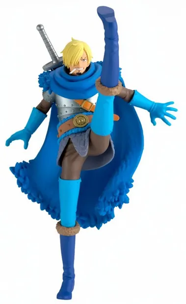 Statuetă Banpresto Animation: One Piece - Sanji (Battle Record), 17 cm