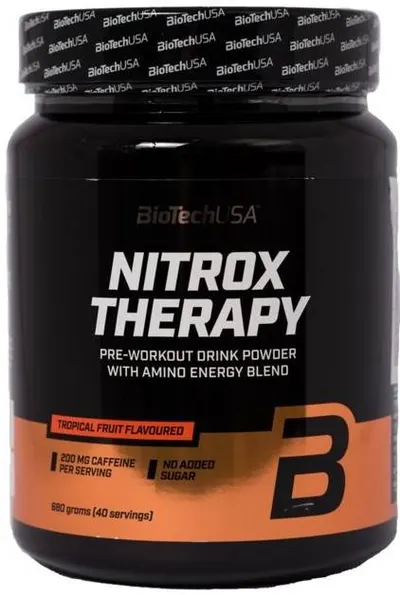 Nitrox Therapy, fructe tropicale, 680 g, BioTech USA