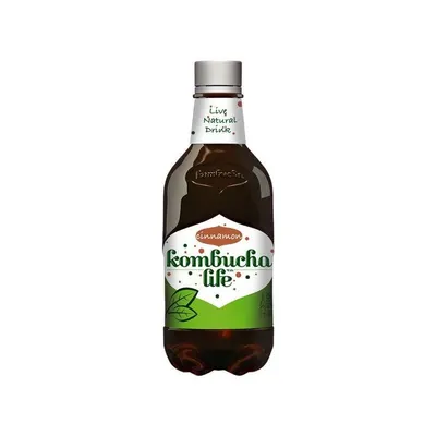 Kombucha cu scortisoara 500ml Kombucha Life