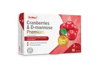 Dr. Max Cranberries & D-mannose Premium, 10 comprimate