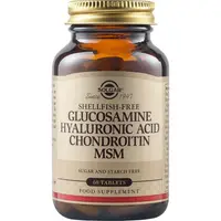 Glucozamina acid hialuronic condroitina si MSM, 60 tablete, Solgar