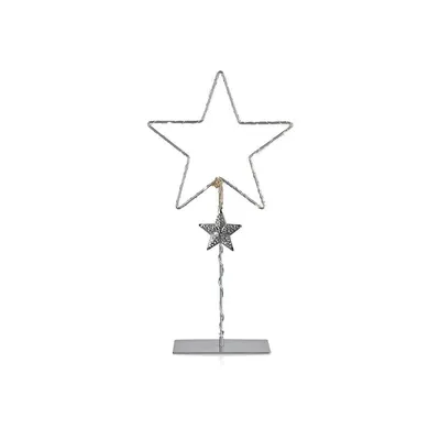 Decorațiune luminoasă gri cu model de Crăciun Vikhem – Markslöjd