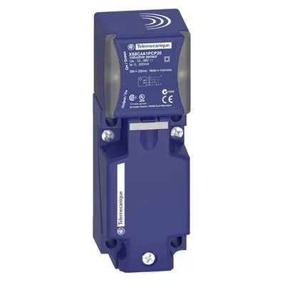 Senzor inductiv de proximitate XS, senzor inductiv XS8 40x40x117, PBT, Sn20 mm, 12...48 VDC, terminale