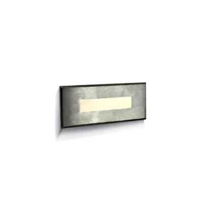 Elna LED 5W, 100lm, 3000K, 230V, IP65, inox