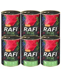DOLINA NOTECI RAFI Game cu vanat, conserva hrana caini 6x400 g