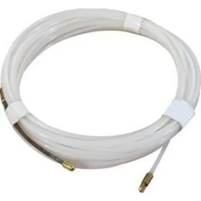 Sarma tras cablu 15m/3mm – Nylon alb (sonda)