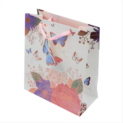 Punga de cadou hartie L Butterflies